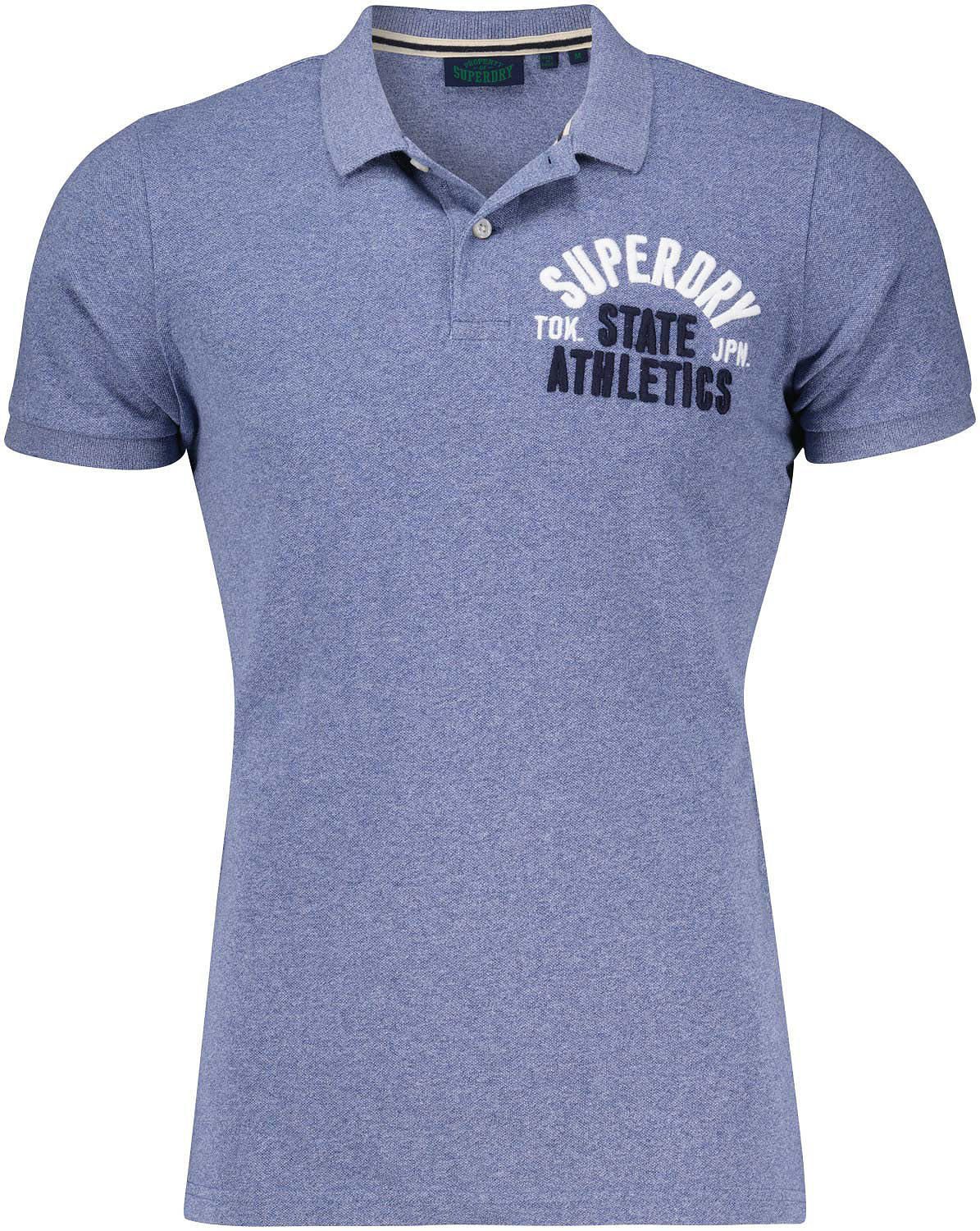 Superdry Polo Blauw