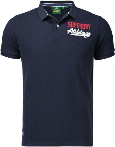 Superdry vintage superstate polo Blauw