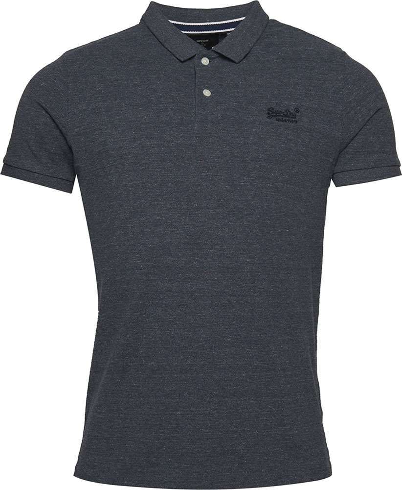 Superdry Polo Donkerblauw