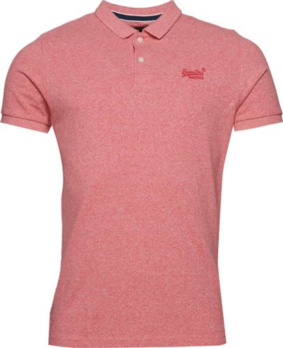 Superdry polo classic vj Roze