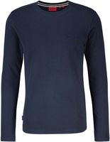 essential logo long sleeve top Blauw