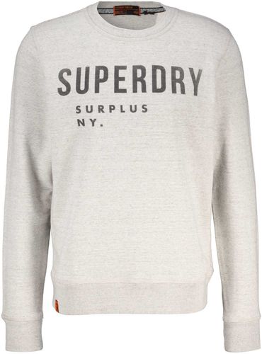 Superdry Sweater Surplus Graphic Crew Grijs