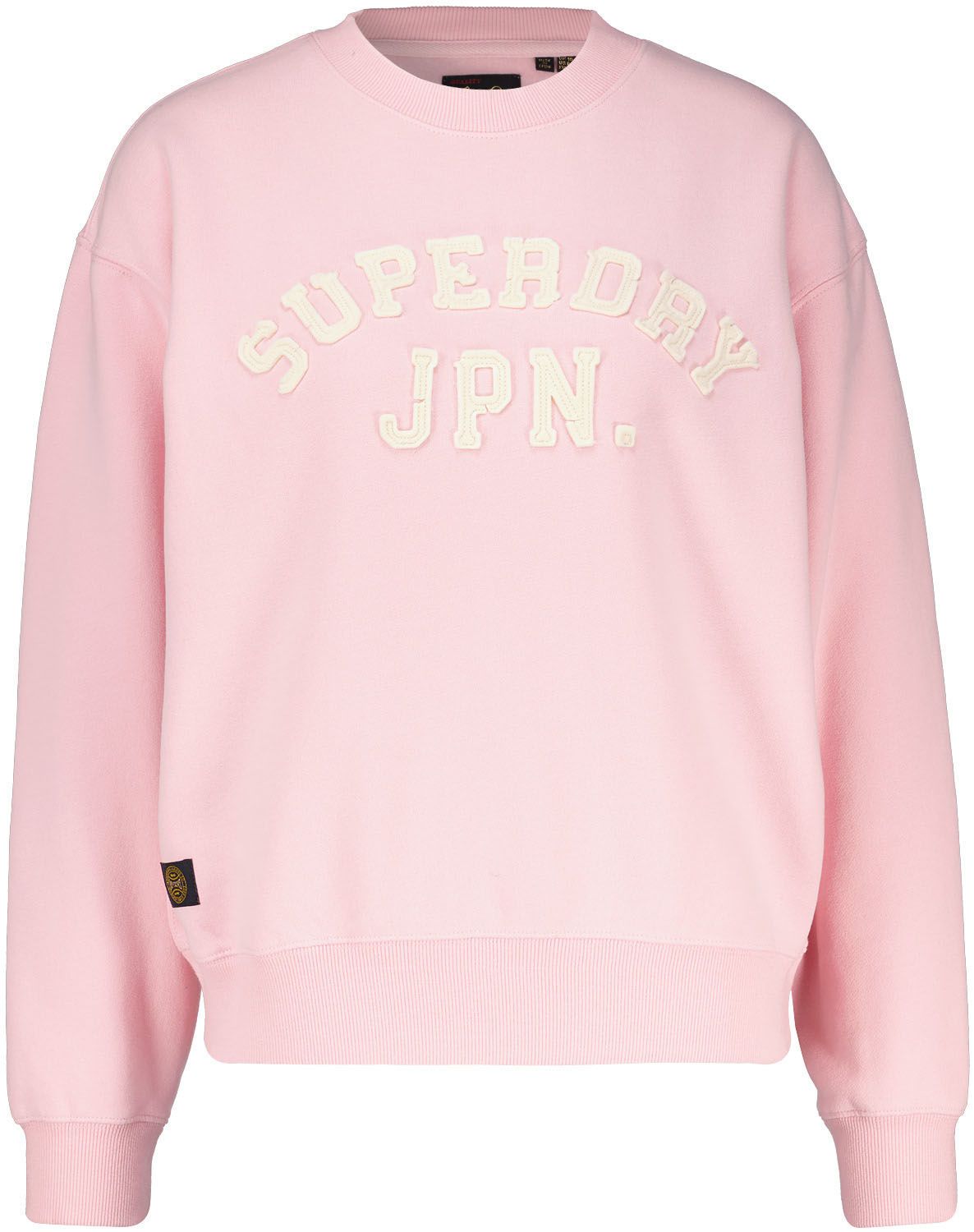 Superdry Sweater Atletic Roze