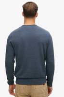 classic core logo sweatshirt Blauw