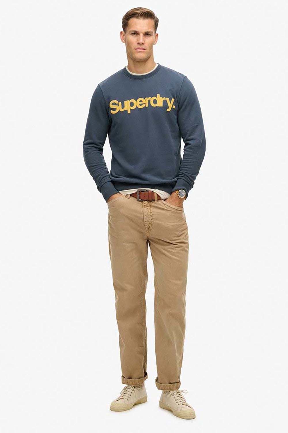 Superdry Sweater Donkerblauw