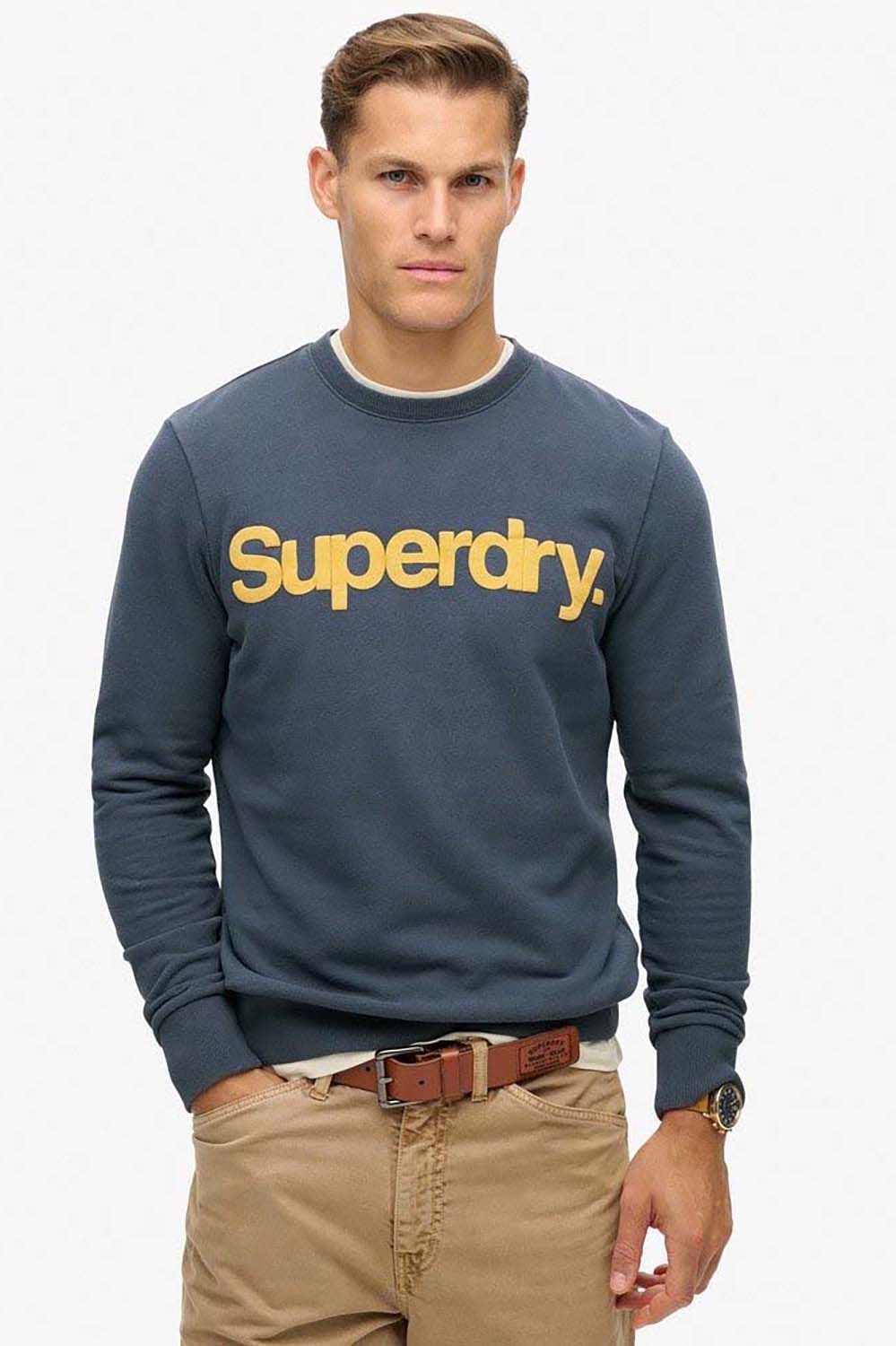 Superdry Sweater Donkerblauw