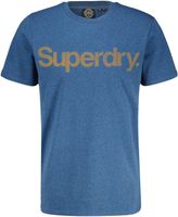 classic core logo t shirt Blauw