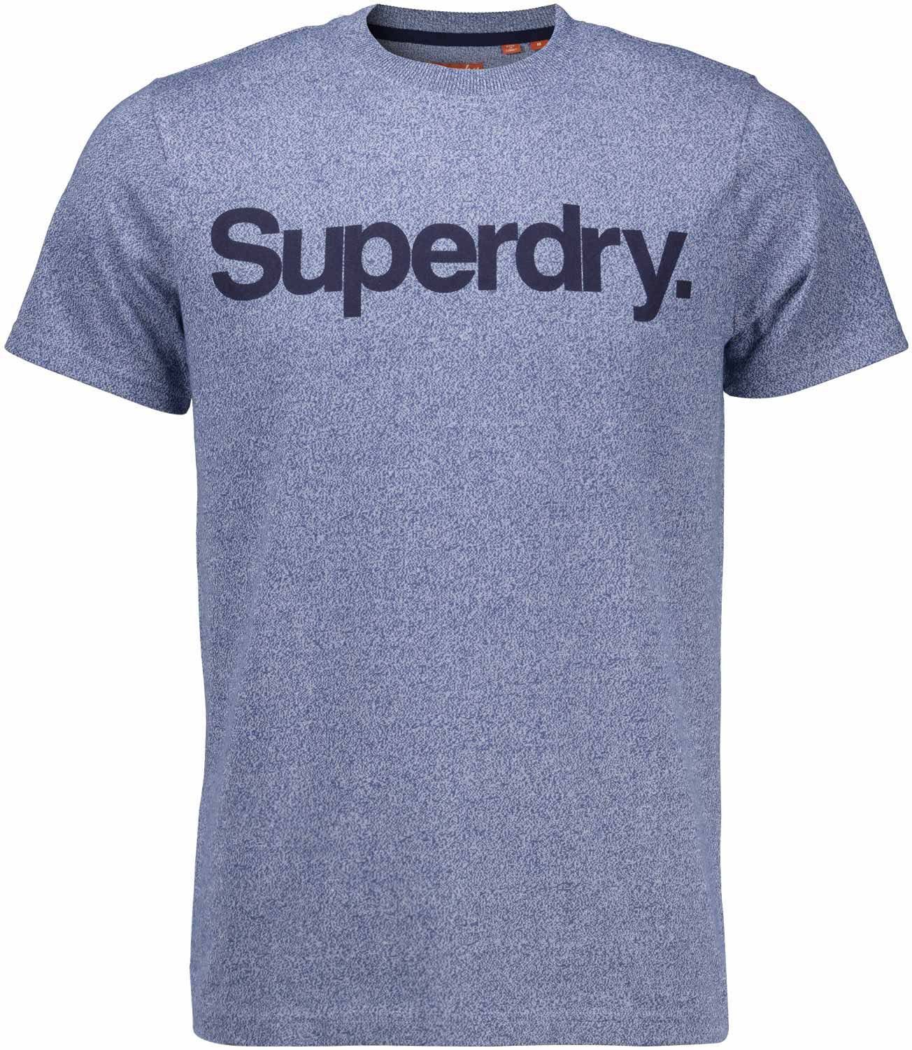 Superdry T-Shirt Donkerblauw