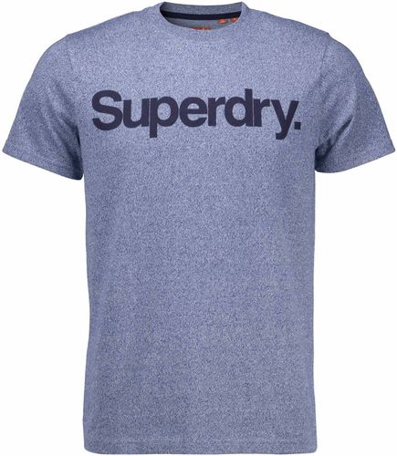 Superdry vintage core logo tee Blauw