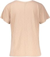 Essential logo tee Beige