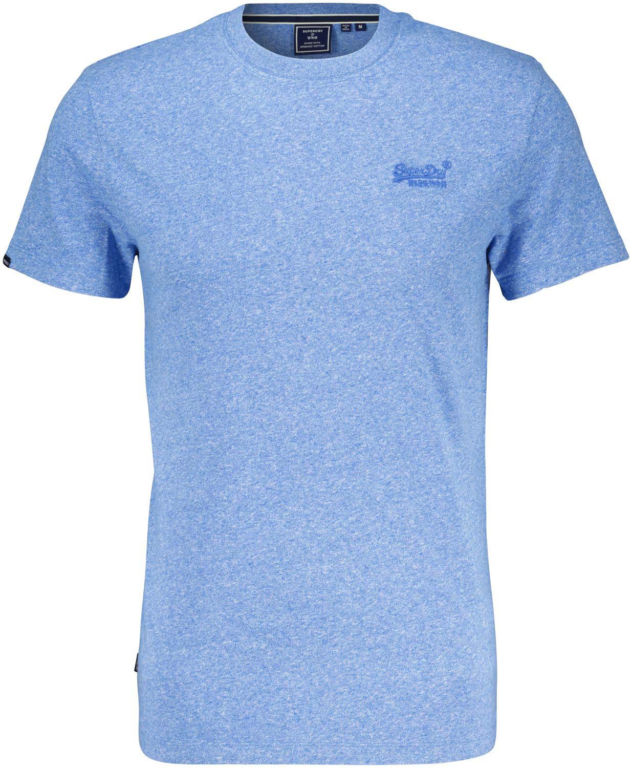 Superdry T-Shirt Essential Blauw