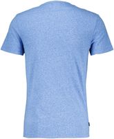 organic cotton essential logo t'shirt vj Blauw