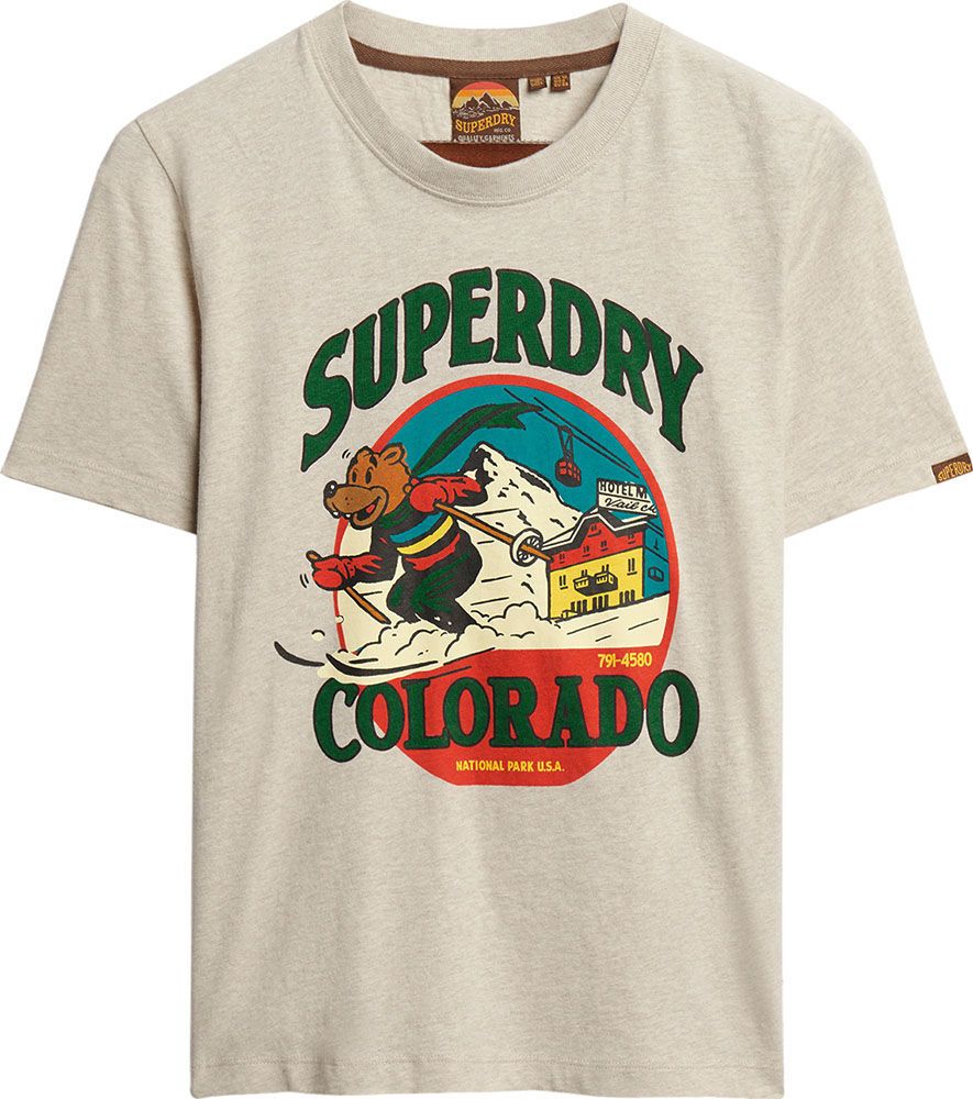 Superdry T-shirt Grijs 