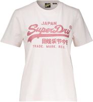 T-shirt Metallic realxe Roze