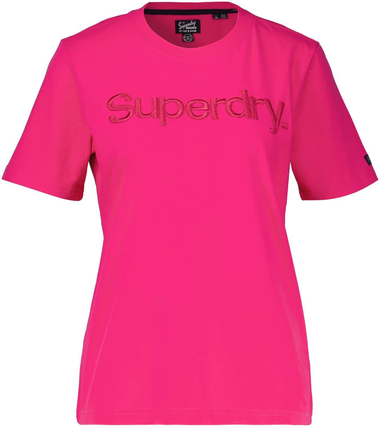 Superdry T-Shirt Roze