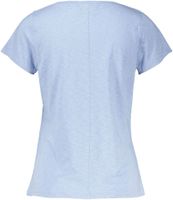 T-shirt Scoop Blauw