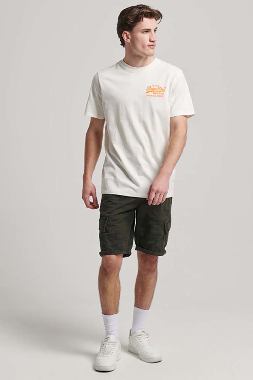 Superdry T-shirt Wit 