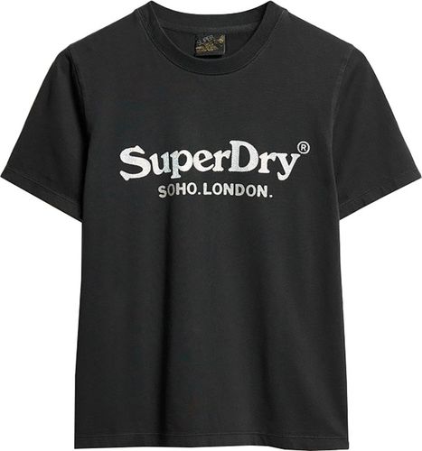 Superdry T-shirt Zwart