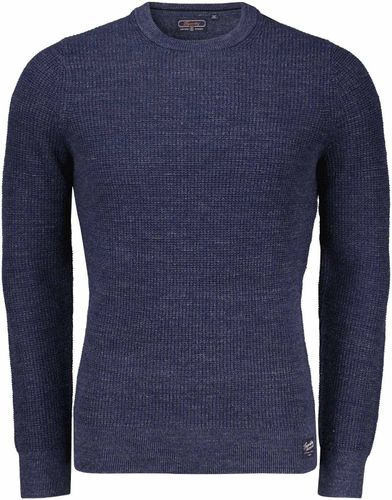 Superdry crew knited jumper Blauw