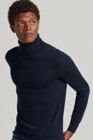 merino coll Blauw