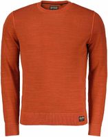 vintage garment dyed crew Oranje