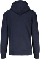 neon vintage logo zip hoodie Blauw