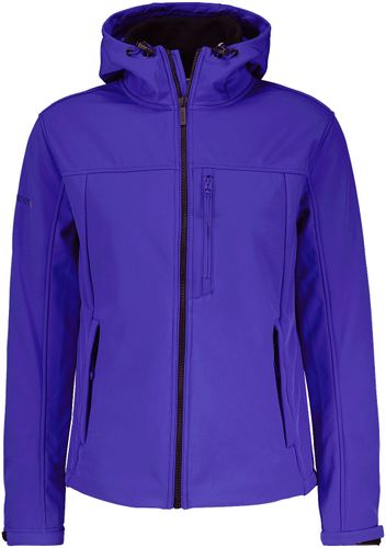 Superdry hooded soft shell trekker jacket Blauw