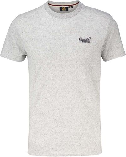 Superdry T-shirt Essential Logo Grijs