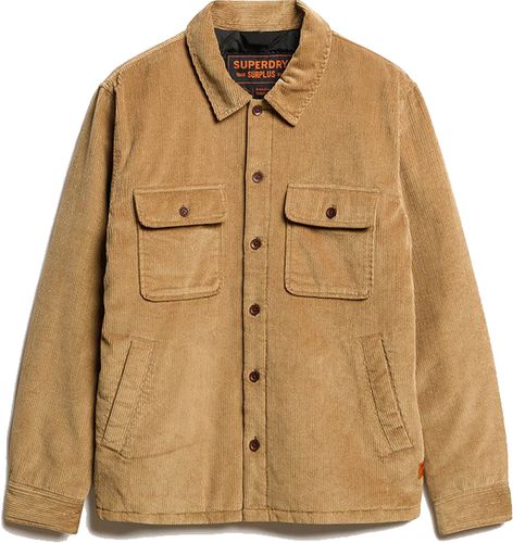 Superdry Overshirt Surplus Bruin