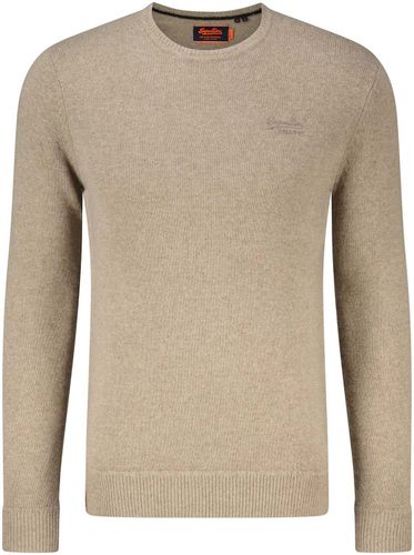 Superdry Trui Crew Jumper Bruin