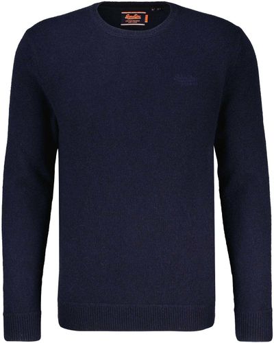 Superdry Trui Crew Jumper Blauw