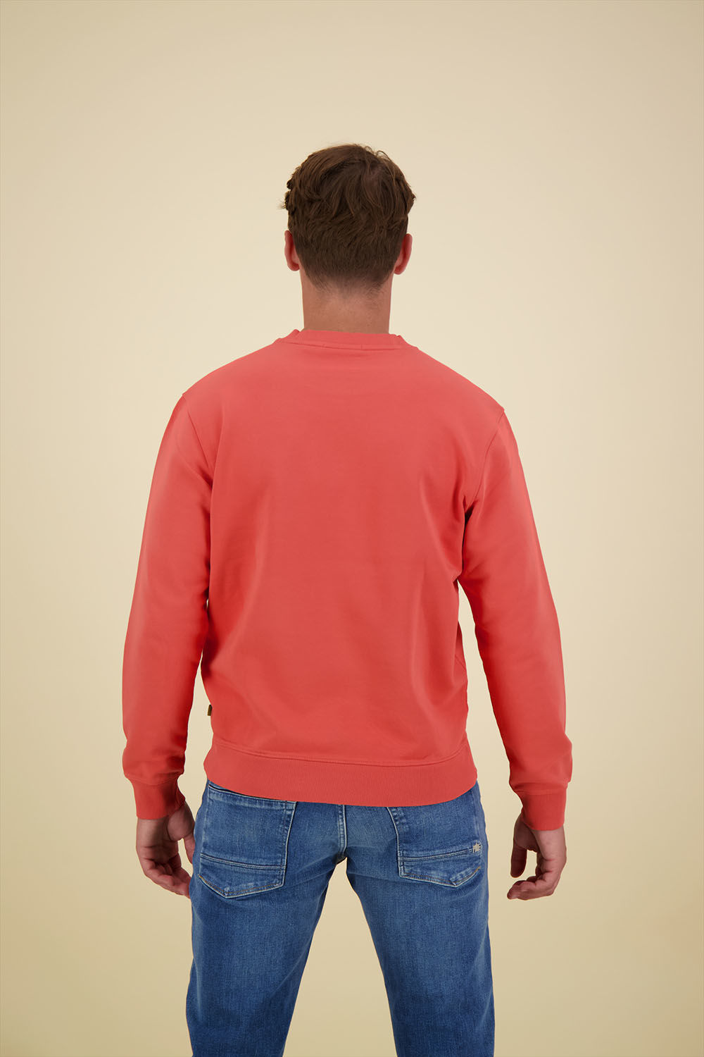 Scotch & Soda Sweater Artwork Oranje Scotch & Soda Sweater Artwork Oranje