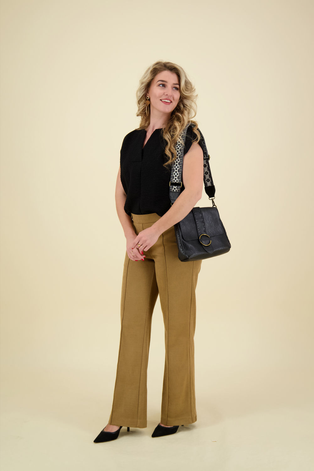 Opus Sweater Gosann Zwart Opus Sweater Gosann Zwart