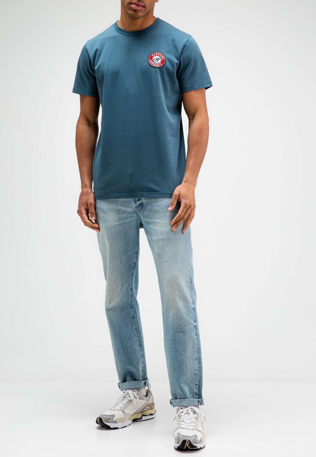 Butcher Of Blue T-shirt Army Co Blauw Butcher Of Blue T-shirt Army Co Blauw