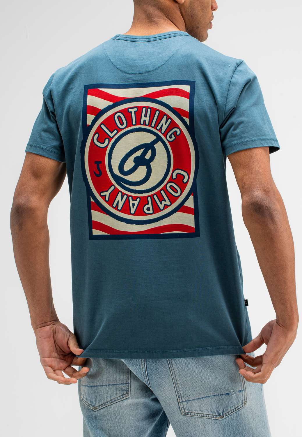 Butcher Of Blue T-shirt Army Co Blauw Butcher Of Blue T-shirt Army Co Blauw