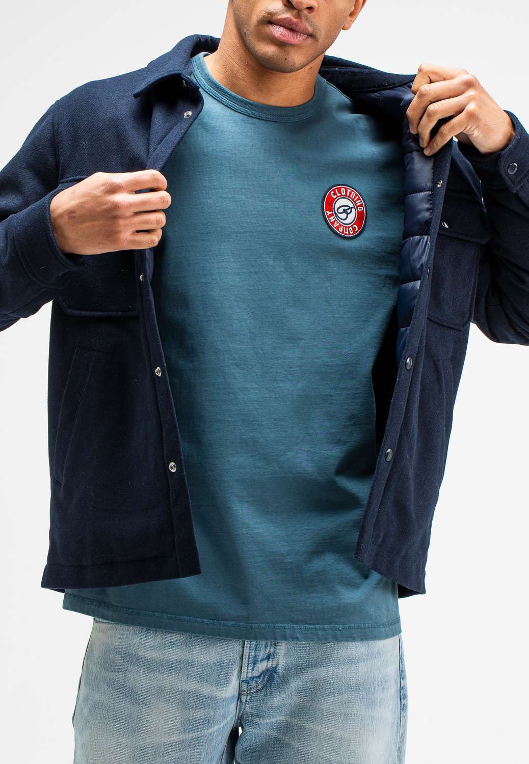 Butcher Of Blue T-shirt Army Co Blauw Butcher Of Blue T-shirt Army Co Blauw