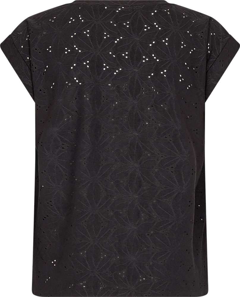 Freequent T-Shirt Blond Zwart Freequent T-Shirt Blond Zwart