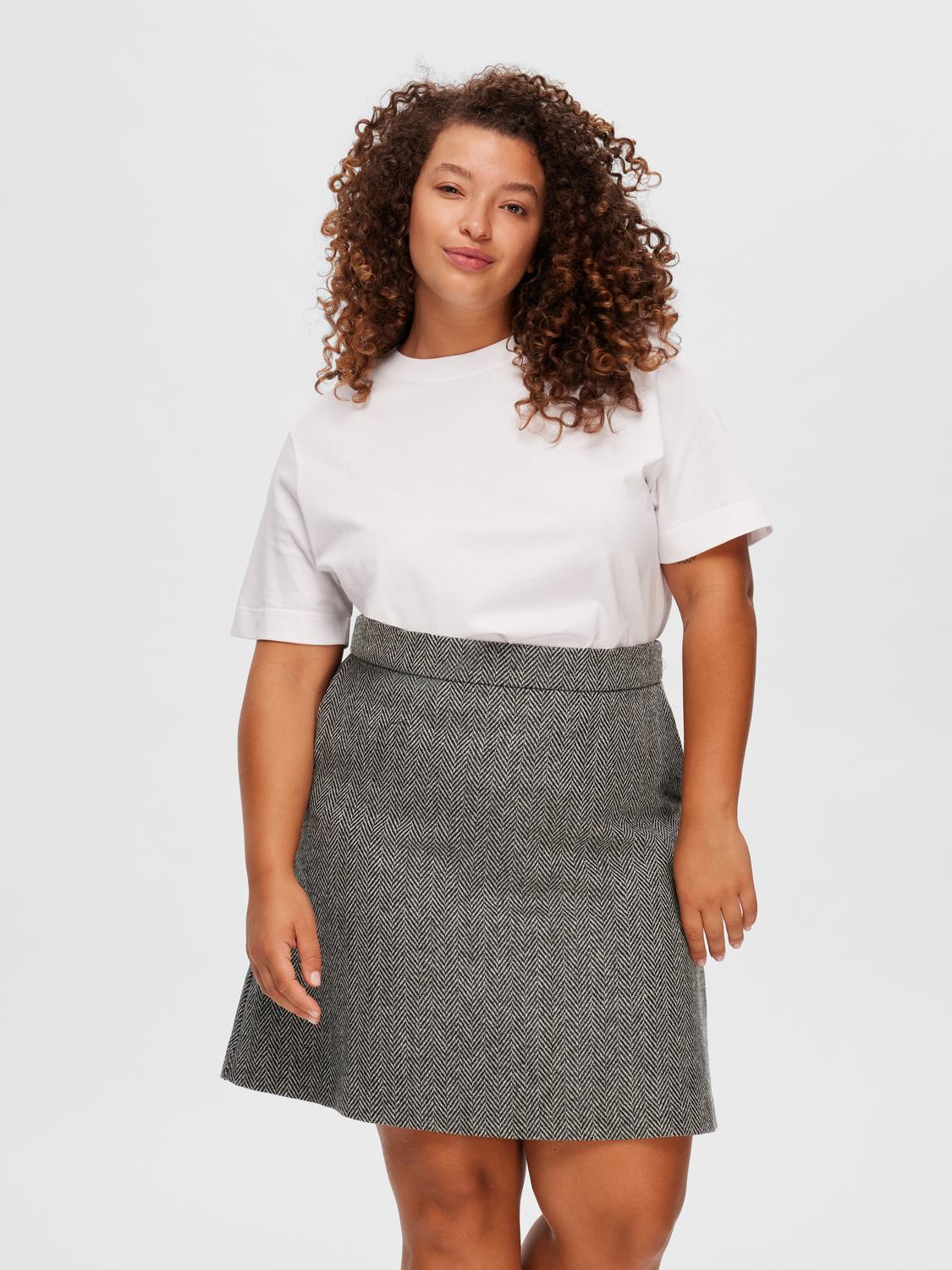 Selected Femme T-Shirt Essential Wit Selected Femme T-Shirt Essential Wit
