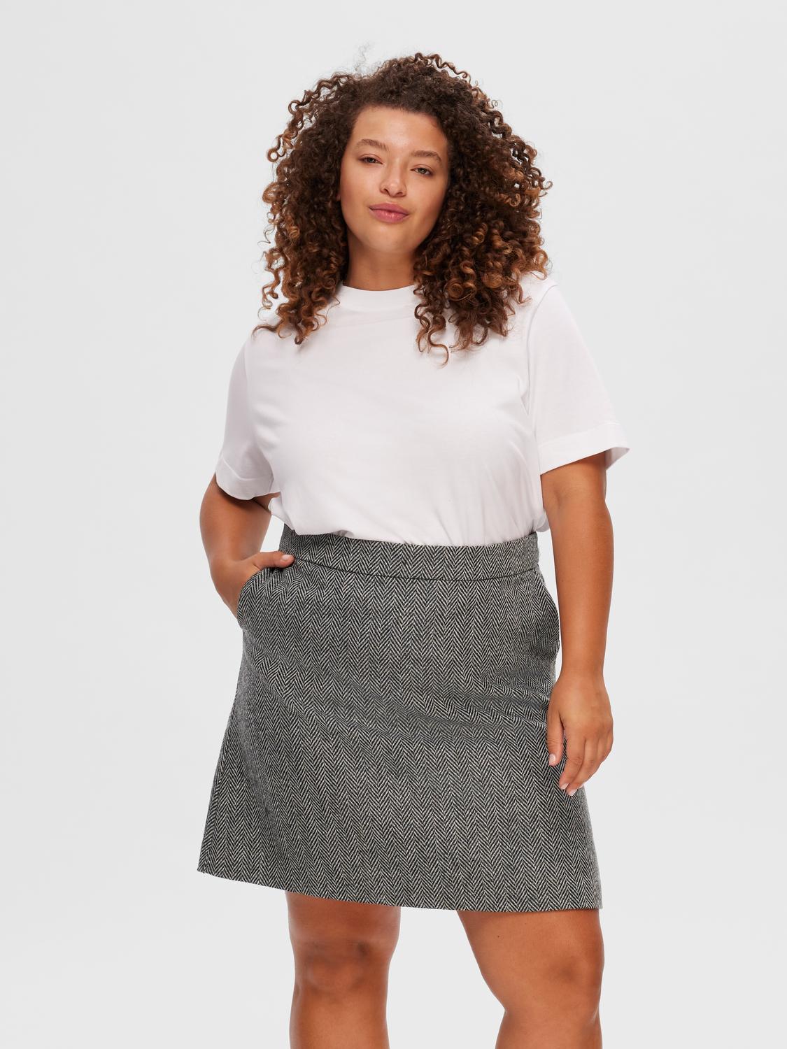 Selected Femme T-Shirt Essential Wit Selected Femme T-Shirt Essential Wit