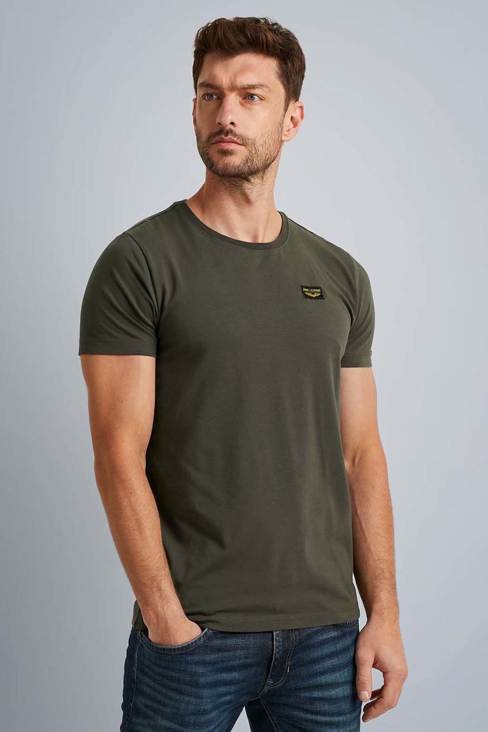 Pme Legend T-shirt Guyver Groen Pme Legend T-shirt Guyver Groen