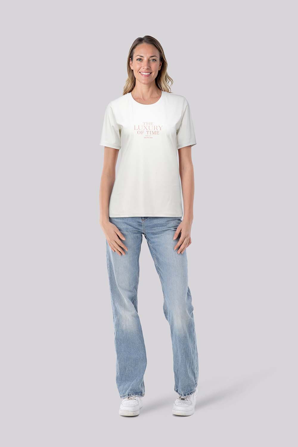 Isabelle Rude Shirt Zoso T-shirt Isabelle Off White Korte mouw