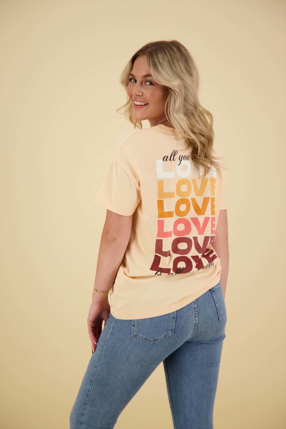 Catwalk Junkie T-shirt Oranje Catwalk Junkie T-shirt Oranje