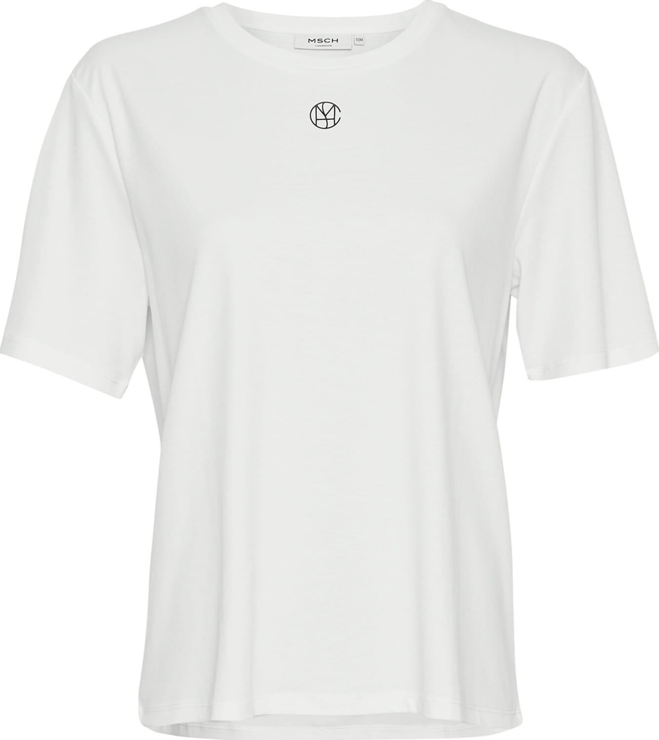 MSCH Copenhagen T-Shirt Melea Icon Wit MSCH Copenhagen T-Shirt Melea Icon Wit
