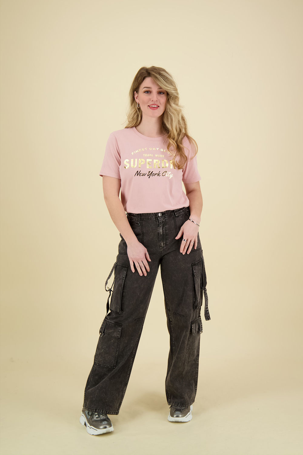 Superdry T-Shirt Roze Superdry T-Shirt Roze