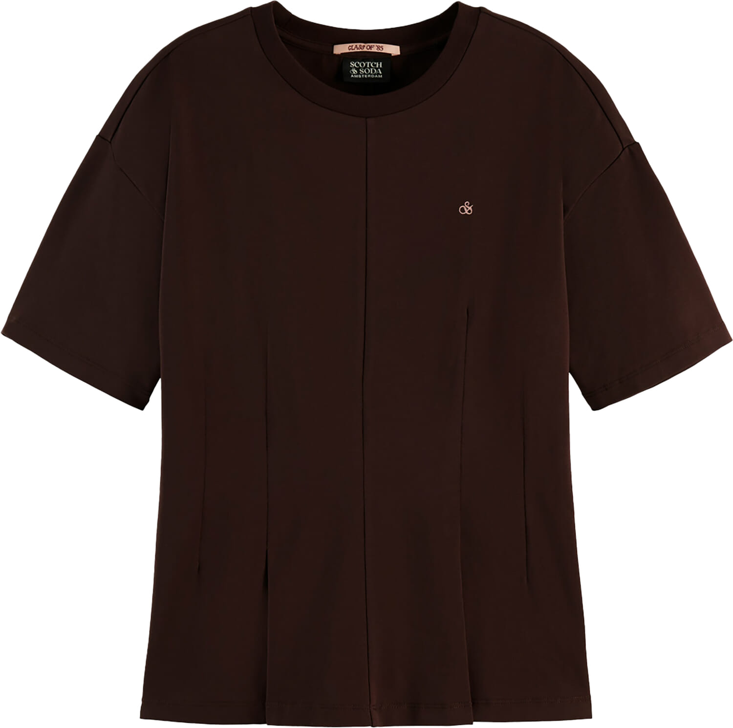 Scotch & Soda T-shirt Bruin  Scotch & Soda T-shirt Bruin