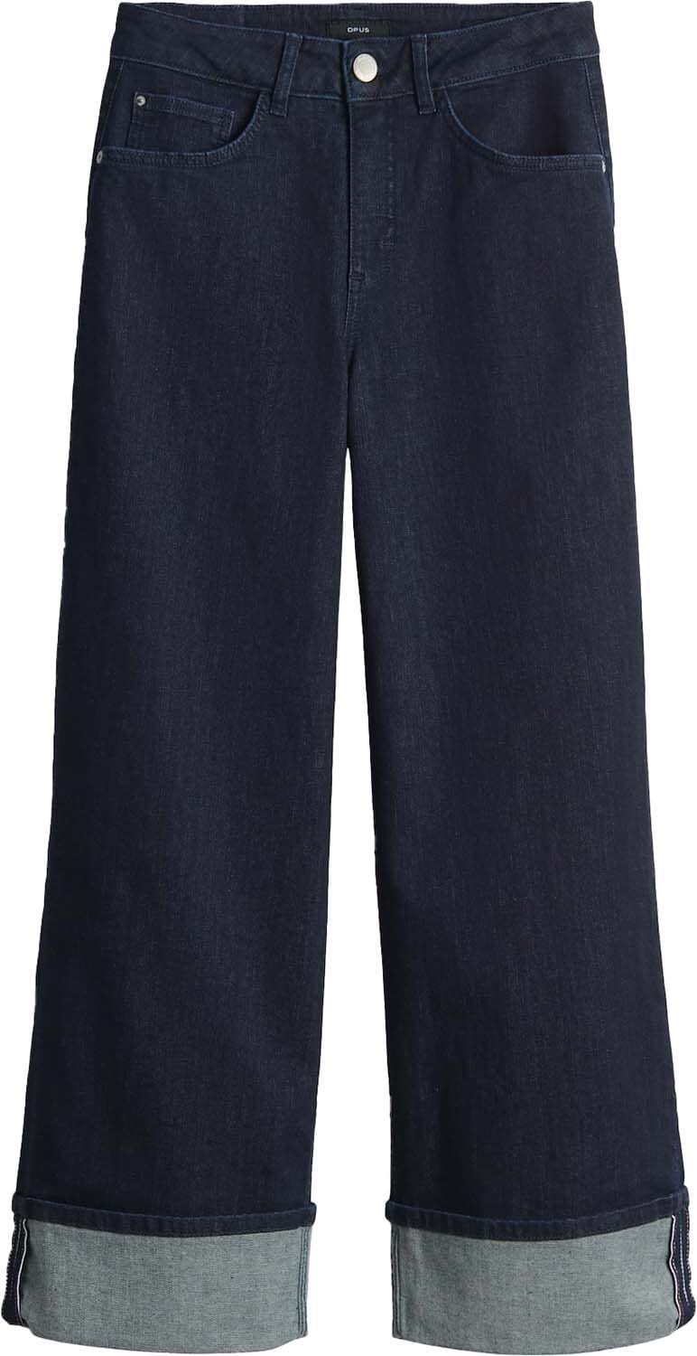 Jeans Miva Turn Up Blauw  Jeans Miva Turn Up Blauw