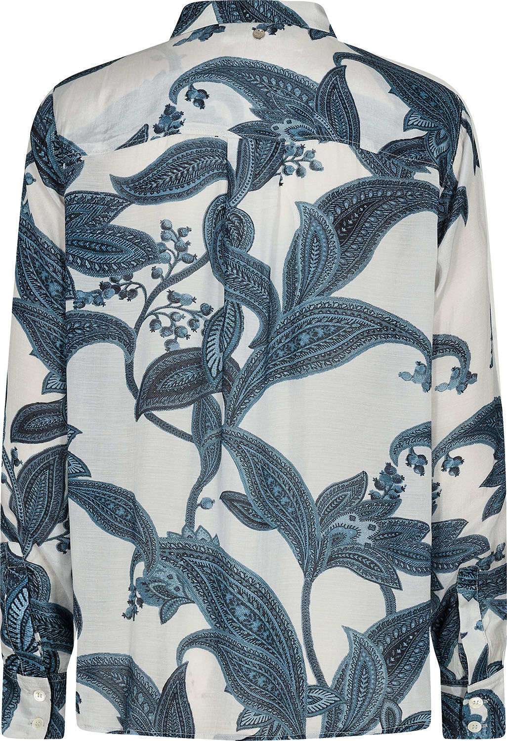 Mos Mosh Blouse Taylor Blauw Mos Mosh Blouse Taylor Blauw