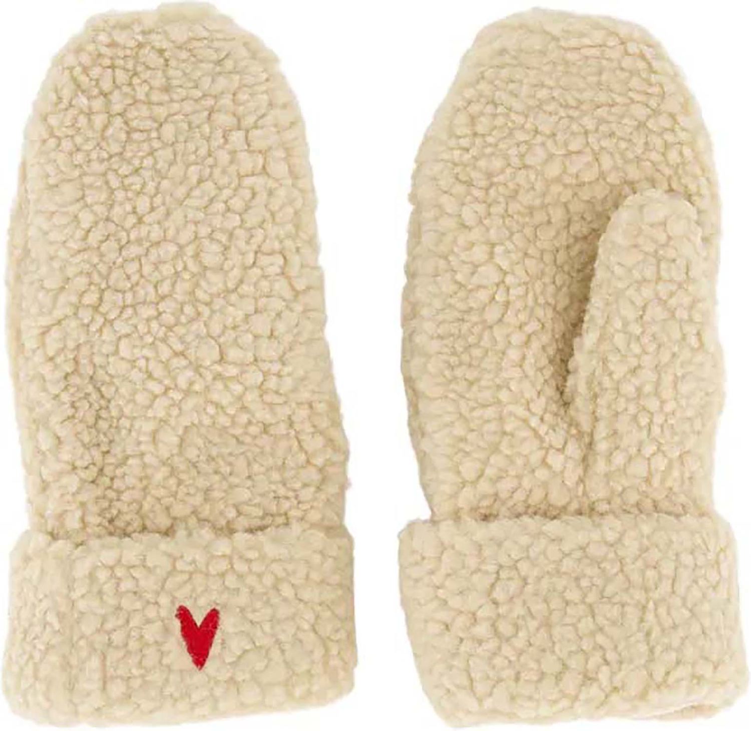 Zusss Wanten Teddy Beige Zusss Wanten Teddy Beige