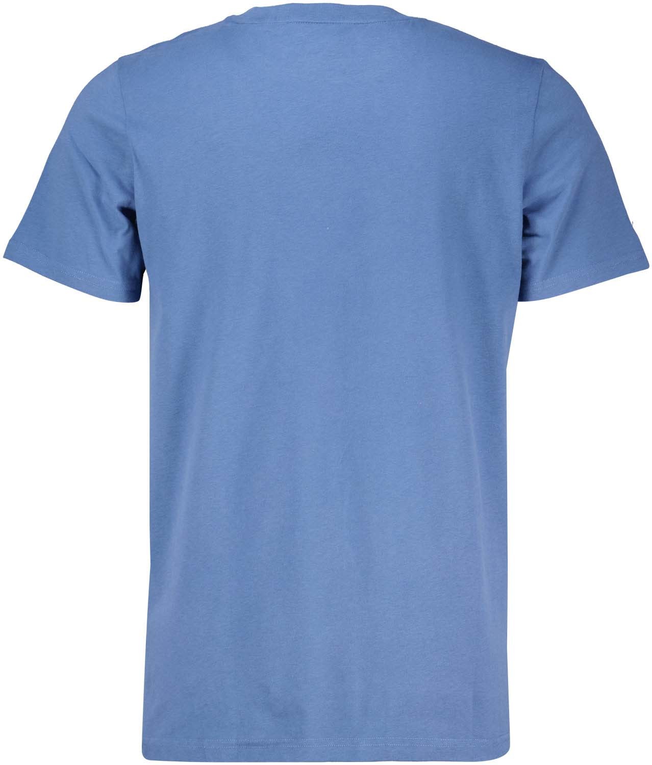 Superdry T-shirt Blauw Superdry T-shirt Blauw