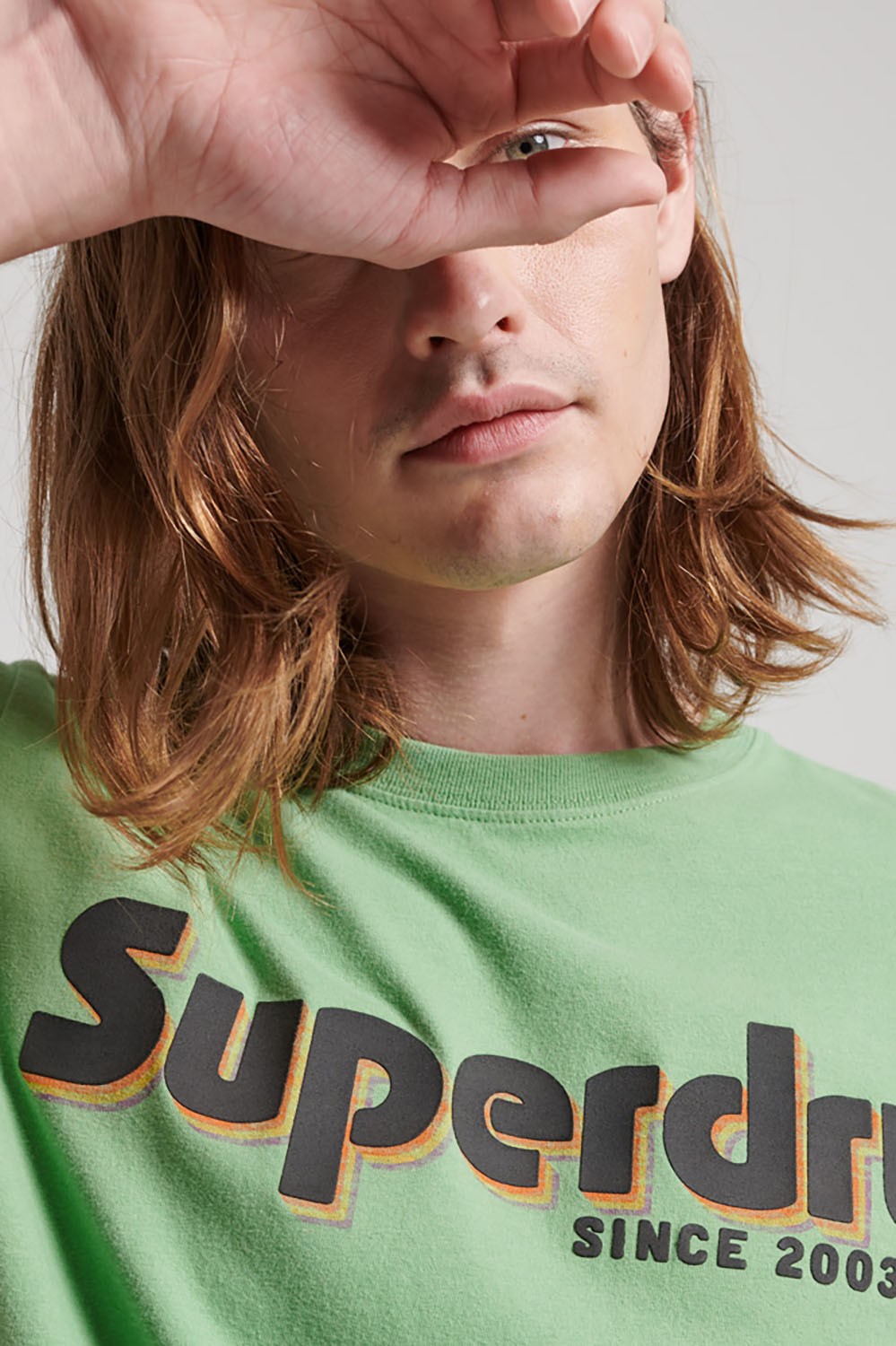 Superdry T-shirt Groen Superdry T-shirt Groen